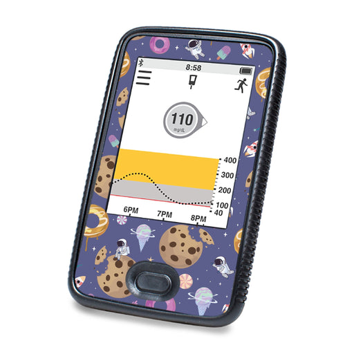 Peelz Sweet Space Designed for DEXCOM G6 Touchscreen Receiver Peelz/Stickers White Smoke