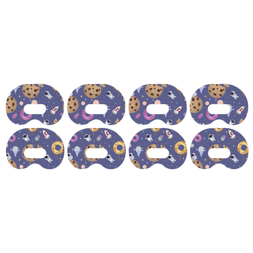 Peelz Sweet Space Medtronic Guardian Connect Patch Tape - Pump Peelz Patch Medical Tape White Smoke 4-Pack Medtronic CGM Tape