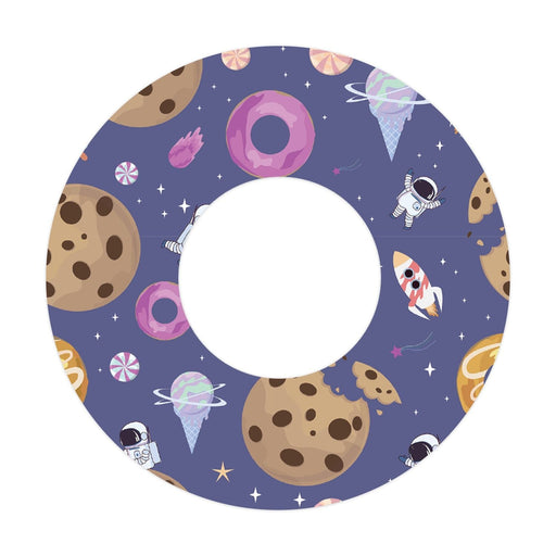 Peelz Sweet Space Patch  Tape Designed for the FreeStyle Libre 2 Patch Medical Tape White Smoke 1-Pack Libre