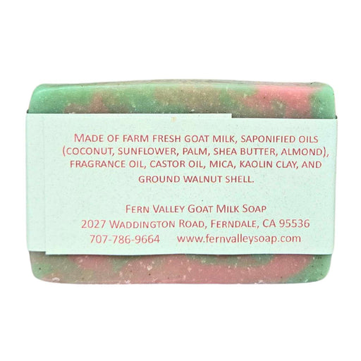 Fern Valley Soap Natural Goat Milk Soap | Exfoliating Kaolin Clay Scrub |  Sweet Thang Goat Milk Soap Light Cyan