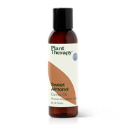 Plant Therapy Sweet Almond Carrier Oil Body Care White Smoke 4 oz