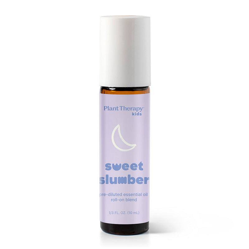 Plant Therapy Sweet Slumber Essential Oil Pre-Diluted Roll-On Essential Oil White Smoke 10 mL