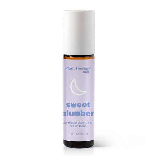 Plant Therapy Sweet Slumber Essential Oil Pre-Diluted Roll-On Essential Oil White Smoke 10 mL