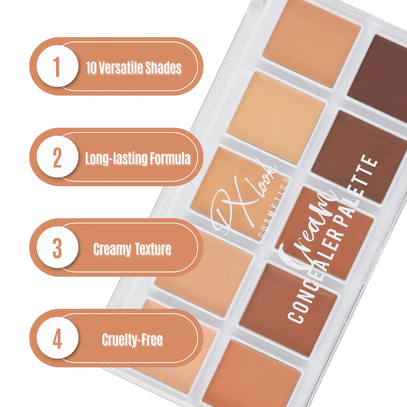Prolux Cosmetics Best Cream Concealer Palette White Smoke
