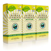3rd Rock Essentials 3rd Rock Sunblock® Sunscreen Lotion - Aromatherapeutic - Zinc Oxide 35 SPF All Natural SunBlock Pale Goldenrod 3 pack (Not for Wholesale),Two 3-Packs (Not for Wholesale)