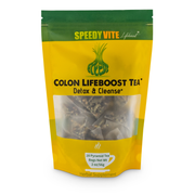 SpeedyVite® Colon Detox Tea | Gentle Digestive Support & Regularity* USDA Organic | SpeedyVite - FREE SHIPPING Tea Goldenrod 28 Pyramid Teabags Wild-crafted/harvested,CASE OF 6x (28 Teabags)