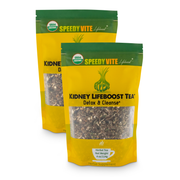 SpeedyVite® Kidney LifeBoost® Tea | USDA Organic Kidney & Bladder Support* | SpeedyVite® - FREE SHIPPING Tea Dark Olive Green 1x 8oz [2x 4oz] Loose leaf