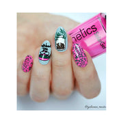 UberChic Beauty Tea Time Stamping Plate Gray