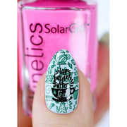 UberChic Beauty Tea Time Stamping Plate Plum
