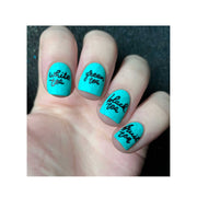 UberChic Beauty Tea Time Stamping Plate Dark Gray
