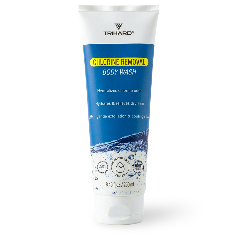 TRIHARD Chlorine Removal Body Wash Single Product Black 1 tube,2 tubes,3 tubes