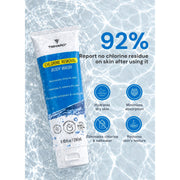 TRIHARD Chlorine Removal Body Wash Single Product Light Gray 1 tube,2 tubes,3 tubes