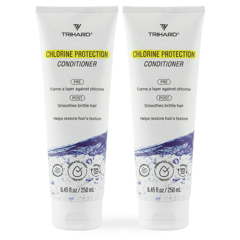 TRIHARD Chlorine Protection Conditioner Single Product Light Gray 2 tubes