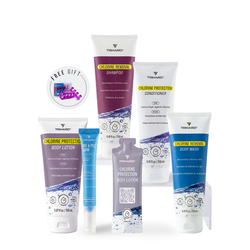 TRIHARD The Ultimate Swim Care Kit Pre-Built Bundle Black 1 kit,2 kits,3 kits