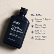 Grooming Lounge Grooming Lounge The Best Shampoo - Best Men's Shampoo For All Hair Types Shampoos Light Gray