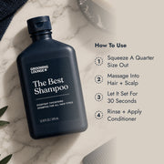 Grooming Lounge Grooming Lounge The Best Shampoo - Best Men's Shampoo For All Hair Types Shampoos Light Gray