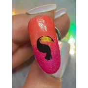 UberChic Beauty Tropic Like It's Hot Stamping Plate Dim Gray