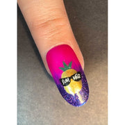 UberChic Beauty Tropic Like It's Hot Stamping Plate Rosy Brown