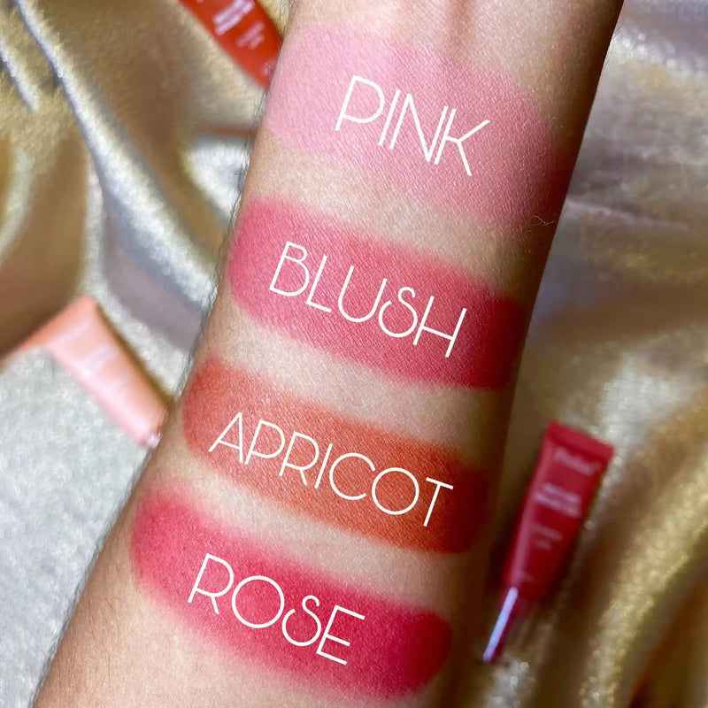 Prolux Cosmetics Multi-Use Creamy Tint: Lip and Cheek Tint Thistle Pink,Blush,Apricot,Rose