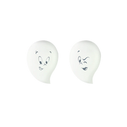 Profusion Cosmetics Casper The Friendly Ghost | Blissed out Blend Glow In The Dark 2 PC Blending Sponge Set accessories White Smoke