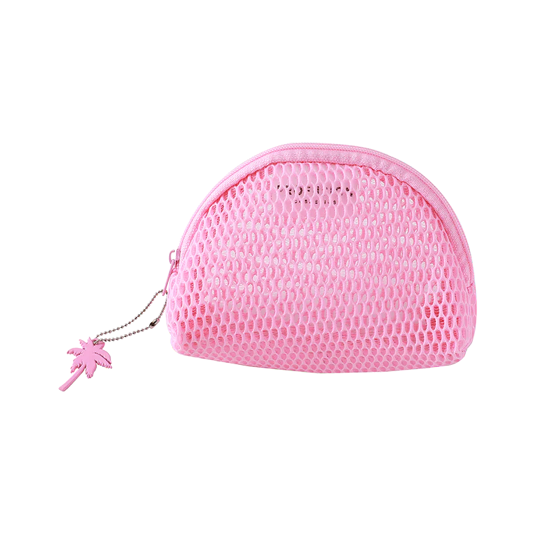 Profusion Cosmetics It's a Vibe | Feel the Beat 3-pc Blending Sponge and Bag Set Makeup Brushes Light Pink