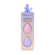 Profusion Cosmetics Frosted Snow Sparkle | Festive Blend Makeup Sponge Duo Eye Thistle