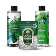 Garner's Garden Oral Care Package | Trio | H2O2 | Fluoride Free Packages White Smoke Regular Peppermint / 2 oz Organic Tooth Powder