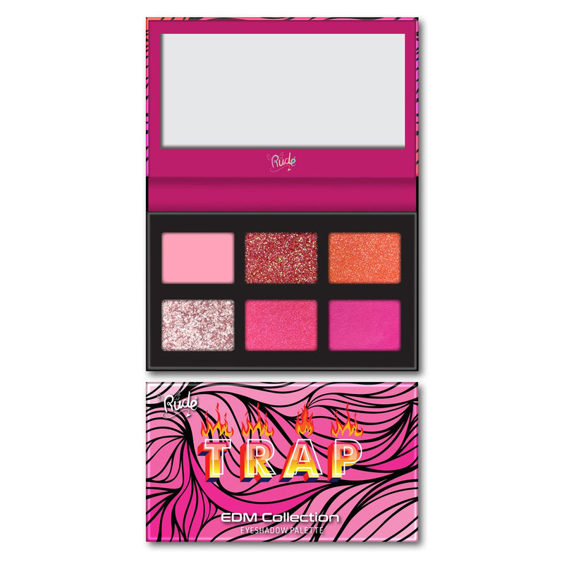 Rude Cosmetics EDM Collection Palette Eyeshadow Palette Maroon Trap