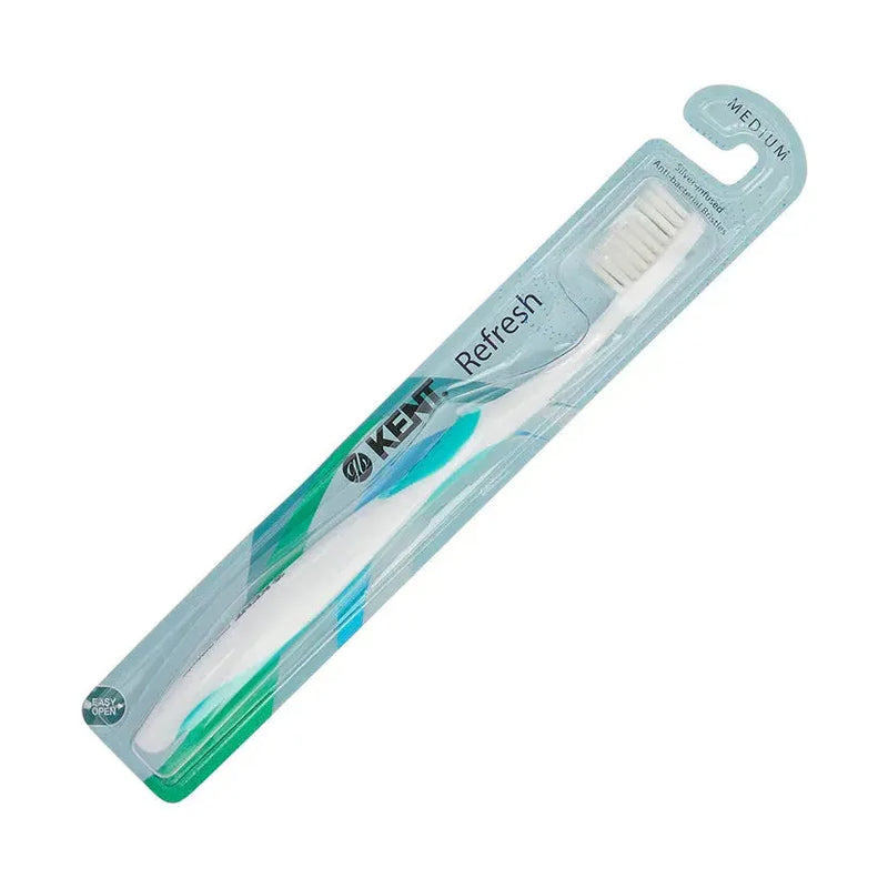 KENT Kent Refresh Medium Toothbrush Toothbrush Light Steel Blue