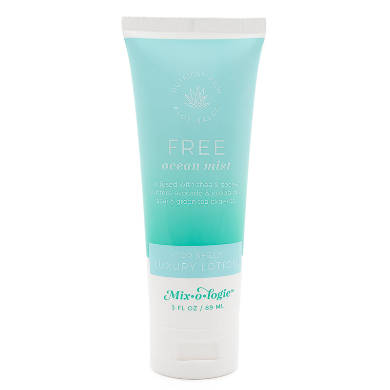 MIXOLOGIE Mixologie Free (Ocean Mist) Women's Products White Smoke Top Shelf Luxury Lotion