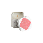 Rosy Rings Petite Tin Candle - Spicy Apple Travel Tin Candle Gray