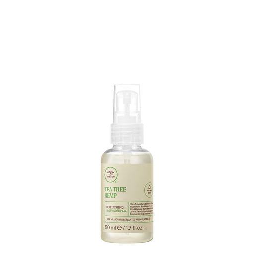VIP Extensions Paul Mitchell Tea Tree Hemp Replenishing Hair & Body Oil 1.7 oz Hair Oil White Smoke
