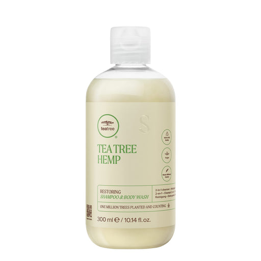 VIP Extensions Paul Mitchell Tea Tree Hemp Restoring Shampoo & Body Wash, 33.8 oz Shampoo Light Gray