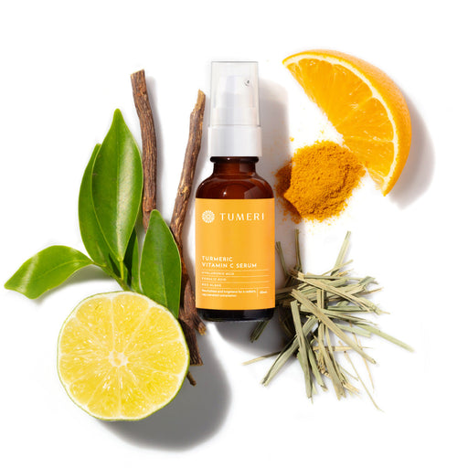 TUMERI Turmeric + Vitamin C Serum Health & Beauty White Smoke
