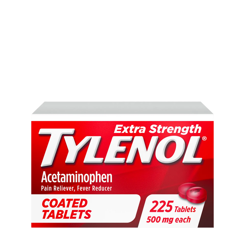 Tylenol Tylenol Extra Strength Tablets 225 count Medicine & Drugs White Smoke