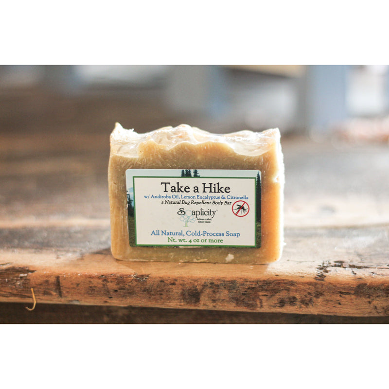 Soaplicity Take a Hike - Bug Repellent Soap with Andiroba Oil Soap Bar Dim Gray Default Title