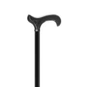 Classy Walking Canes Tall Adjustable Classy Cane in Grey Horn 31" to 38" Walking Cane White Smoke