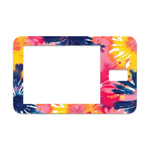 Peelz Summer Tie Dye Sticker for Tandem t:slim Peelz/Stickers White Smoke
