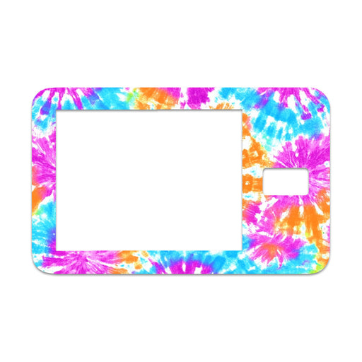 Peelz Neon Tie Dye Sticker for Tandem t:slim Peelz/Stickers White Smoke
