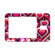 Peelz Sparkly Hearts Sticker for Tandem t:slim Peelz/Stickers White Smoke