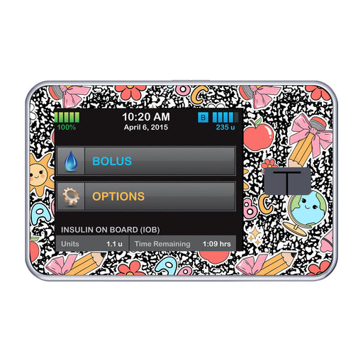 Peelz Cute Class Tandem t:slim X2 - Pump Peelz Peelz/Stickers Black