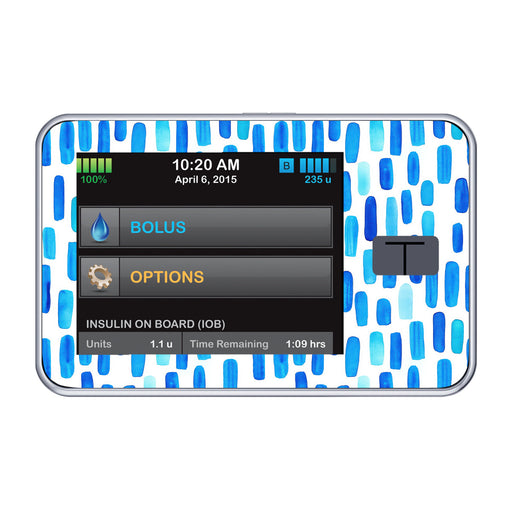 Peelz Level Lines Tandem X2 - Pump Peelz Peelz/Stickers Light Cyan