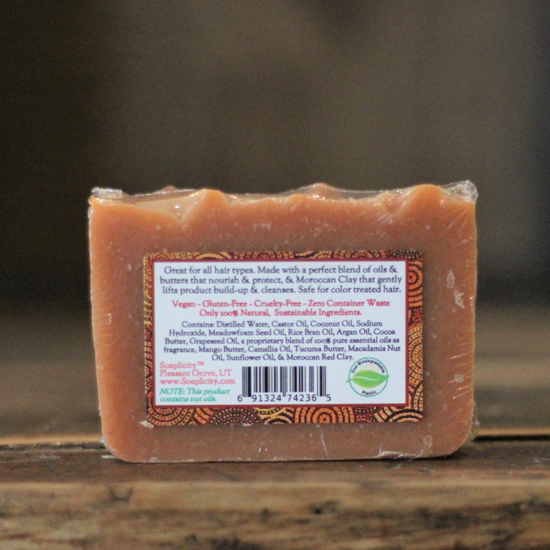 Soaplicity Tangerine Patchouli Shampoo Bar Shampoo Bar Dark Slate Gray