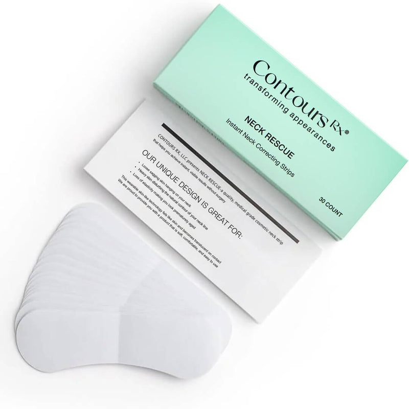 Contours Rx Neck Rescue Neck Firming Treatment White Smoke 1 Pack,2 Packs,3 Packs