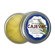 OrganHerb OrganHerb Organic Tea Tree Salve (Čajevac) 2 oz – Natural Relief for Skin Irritations Organic Salves Dark Khaki