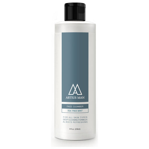 Artius Man Face Cleanser For Men - Tea Tree Mint Dark Slate Gray