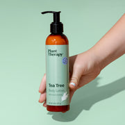 Plant Therapy Tea Tree Body Lotion with Aloe and Shea Body Care Gray 8 oz