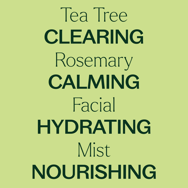 Plant Therapy Tea Tree & Rosemary Facial Mist Hair & Skin Care Light Goldenrod 4 oz