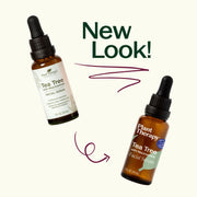 Plant Therapy Tea Tree with Niacinamide Facial Serum Hair & Skin Care Seashell 1 oz