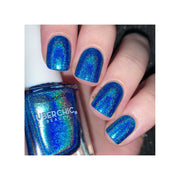 UberChic Beauty Teal We Meet Again - Holographic Polish Regular Polish Dark Slate Gray